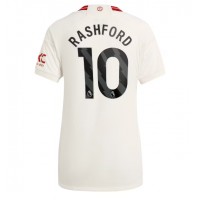 Manchester United Marcus Rashford #10 Tredje Tröja Kvinnor 2023-24 Korta ärmar